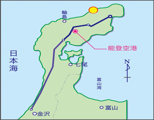 製造場所 広域地図